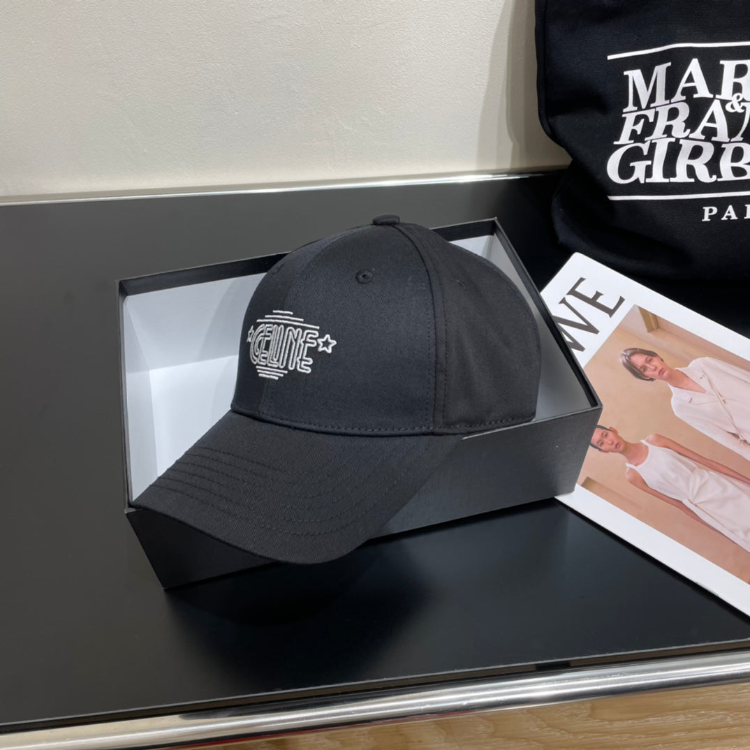 CELINE 25S BASEBALL CAP 735286 IN CANVAS